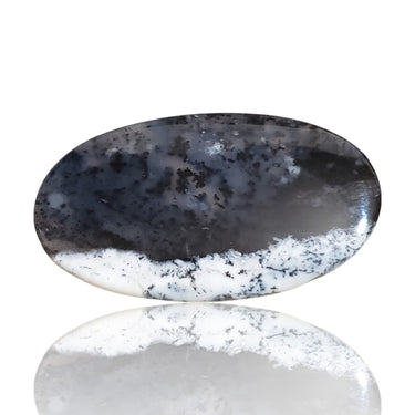 30.5Ct Natural Dendrite Opal/Merlinite Cabochon 41x23mm